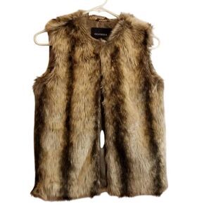 Glamsia faux fur vest S